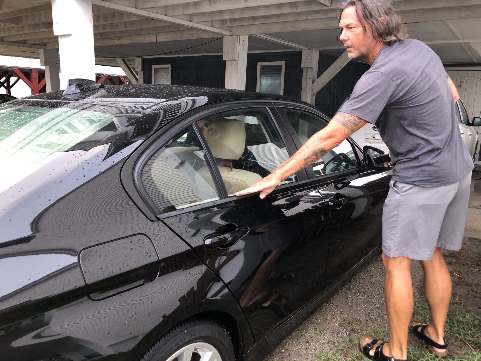 Luke Sharp car
